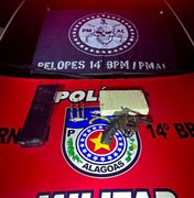 Perseguição na BR-101 termina com apreensão de cocaína, maconha e revólver em Joaquim Gomes