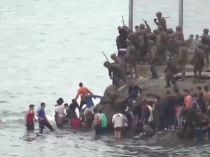 Autoridades pedem fechamento de Ceuta para conter movimento migratório
