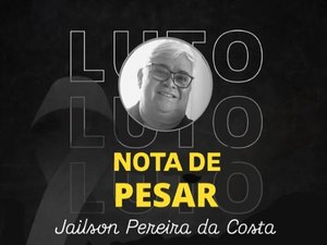 Morre Jailson Pereira da Costa ex-presidente da Câmara de Maragogi