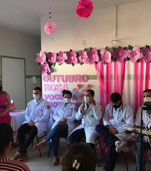 UBS do povoado Baixa da Onça promove ação do outubro rosa com palestras educativas