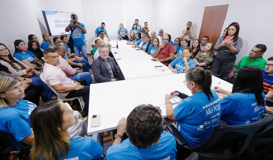 Prefeita de Palmeira dos Índios institui Política Municipal de Busca Ativa Escolar