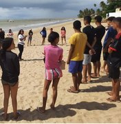 Alunos de escola de Maragogi participam de aula sobre zona costeira em São Bento