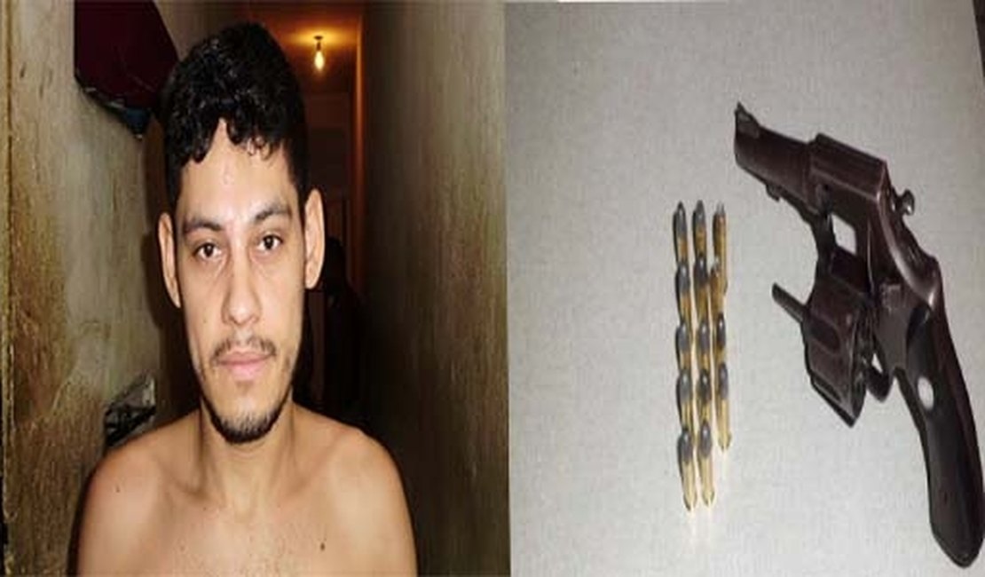 Homem é preso por porte ilegal de arma no Sertão de Alagoas