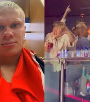 Erling Haaland é visto em boate em Miami após despedida da Copa do Mundo