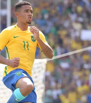 Gabriel Jesus celebra 10 anos do primeiro ouro olímpico do Brasil