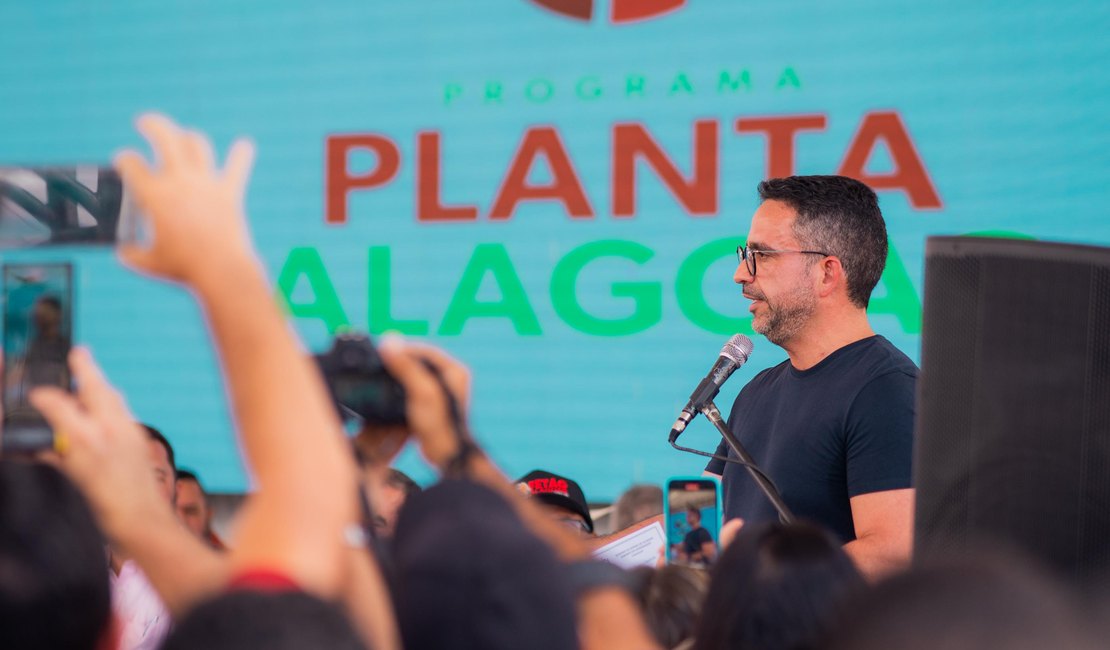 Governador Paulo Dantas lança programa Planta Alagoas 2025 em Palmeira dos Índios