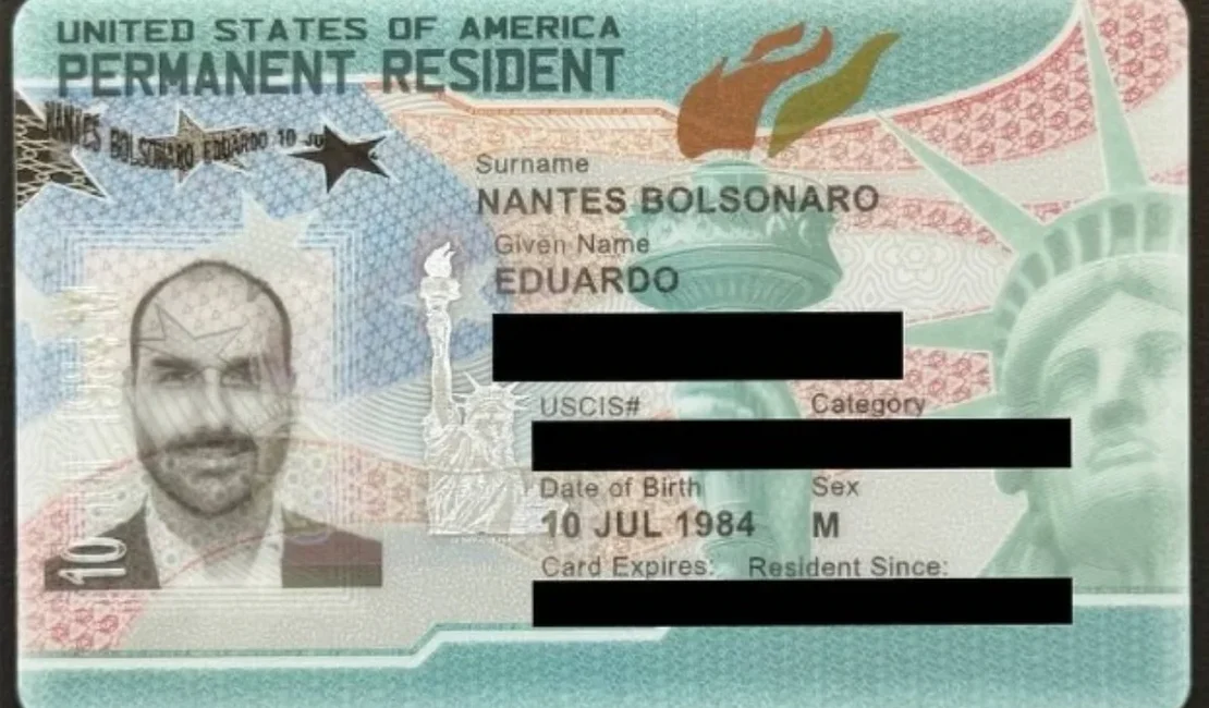 Governo Trump concede green card a Eduardo Bolsonaro