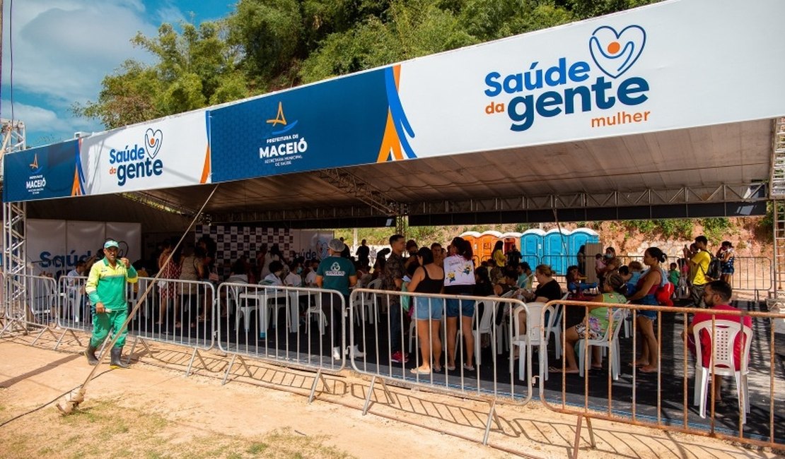 Saúde da Gente ultrapassa 1,5 milhão de atendimentos à população de Maceió