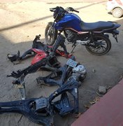 Polícia Militar desbarata desmanche de motos em Girau