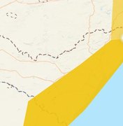 Inmet emite novo alerta de chuvas para 53 municípios alagoanos; veja lista