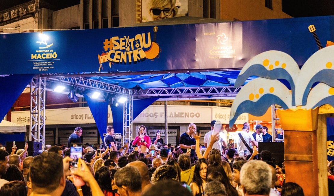 Sextou no Centro leva conscientização e música ao Calçadão do Comércio