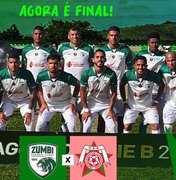 Zumbi vence CEO por 1 a 0 e garante vaga na final da Segunda Divisão do Alagoano