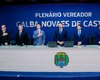 Caio Bebeto e Neto Andrade tomam posse como vereadores na Câmara de Maceió