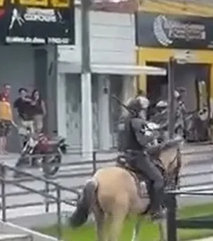 Confusão entre torcedores de ASA e CSA é registrada antes de partida em Arapiraca