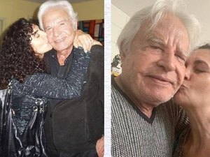 Cid Moreira mostra intimidade e lado extrovertido nas redes sociais