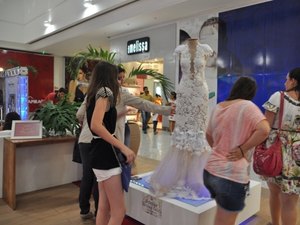 Tem desfile de noivas no Arapiraca Garden Shopping