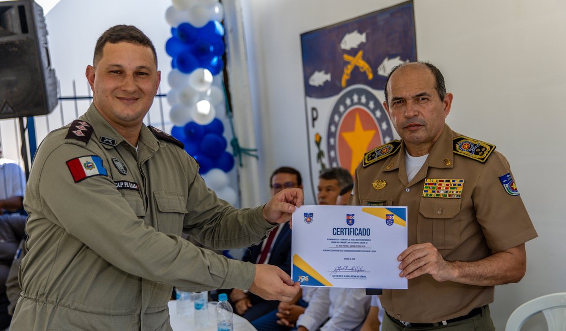 Nova sede do Grupamento da Polícia Militar é reinaugurada em Roteiro