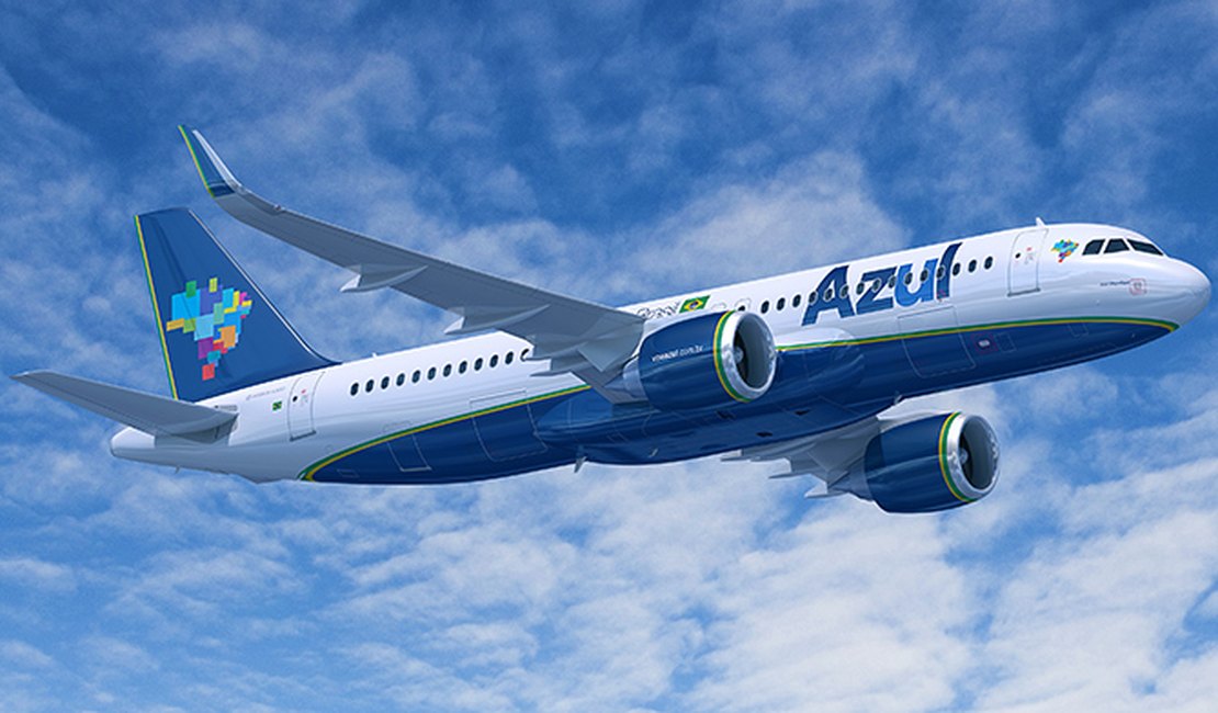 Azul ampliará oferta de voos para Maceió nos períodos de alta temporada