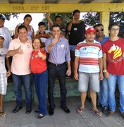 Severino Pessoa recebe apoio da população de Estrela de Alagoas