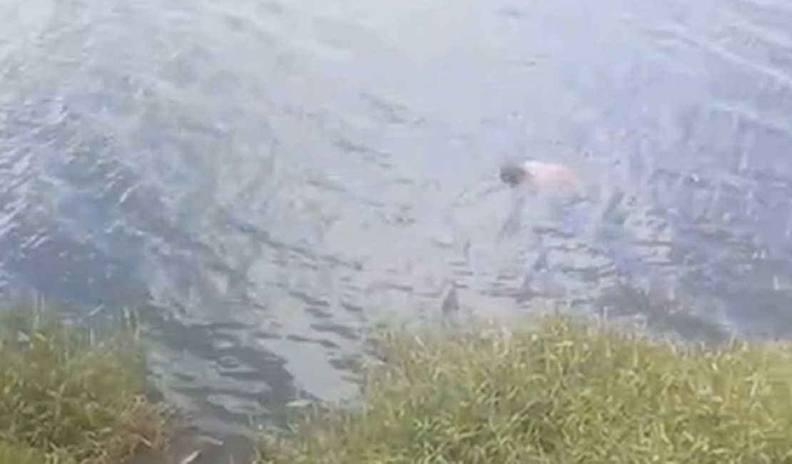 Homem é encontrado morto nas águas do Lago da Perucaba, em Arapiraca
