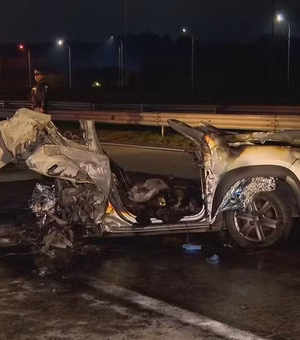 Acidente deixa três mortos após explosão de carro em São Paulo