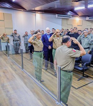 PM celebra recorde na redução de crimes em Arapiraca durante cerimônia da corporação