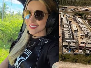 Deolane Bezerra apresenta condomínio de luxo em construção no litoral de Alagoas