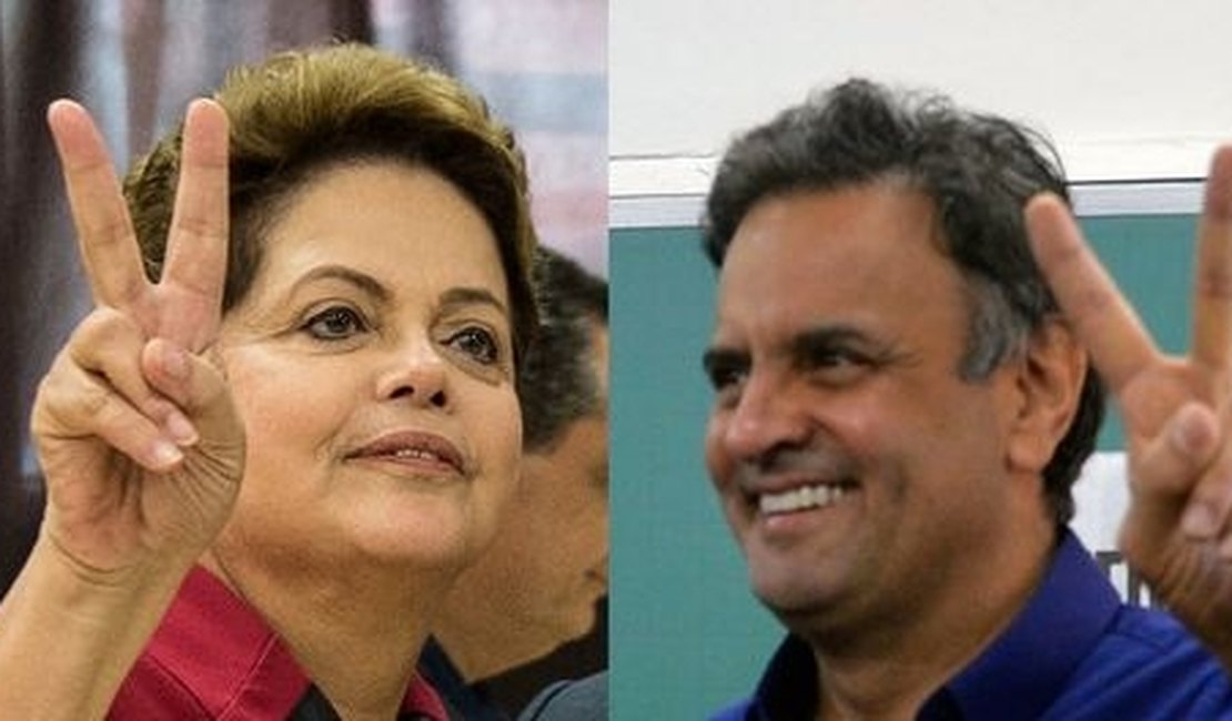 Dilma e Aécio estão confirmados no segundo turno