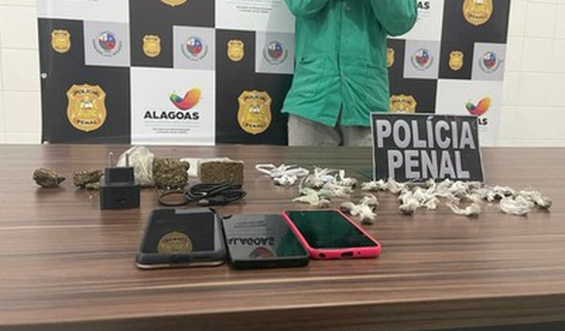 Homem é preso tentando passar para reeducando