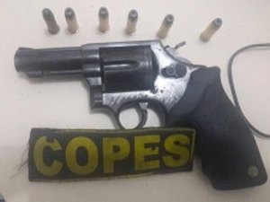 Candidato a vereador é preso por porte ilegal de arma fogo