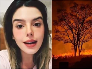 Giovanna Lancellotti mostra incêndios perto de casa e pede ajuda: “Urgente”