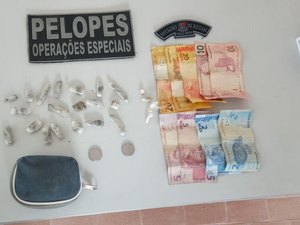 Adolescente é apreendido com crack e maconha em Arapiraca