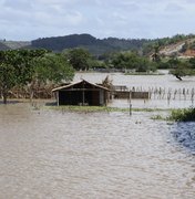 [Vídeo] Rios ficam alagados em cinco cidades da Região Norte de Alagoas