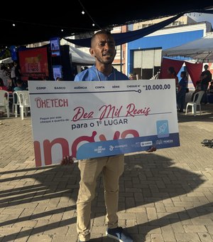 Equipes alagoanas vencem Hackathon Oxetech e dividem R$ 20 mil em prêmios no Inova Penedo