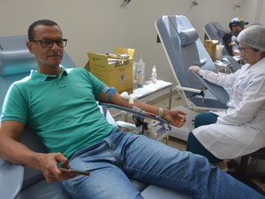 Hemoal leva equipes itinerantes para coletar sangue em Arapiraca e São Miguel dos Campos neste sábado (7)