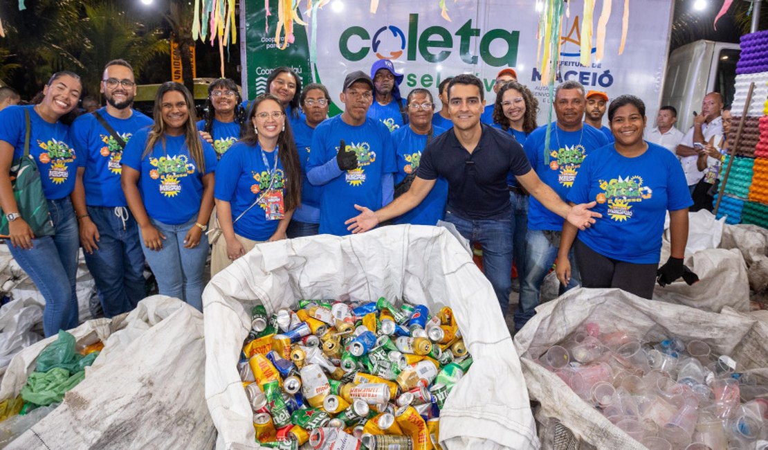 Coleta seletiva retirou mais de 15 toneladas de recicláveis durante o Verão Massayó