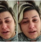 Sara Winter grava vídeo decepcionada com Bolsonaro e aparece chorando