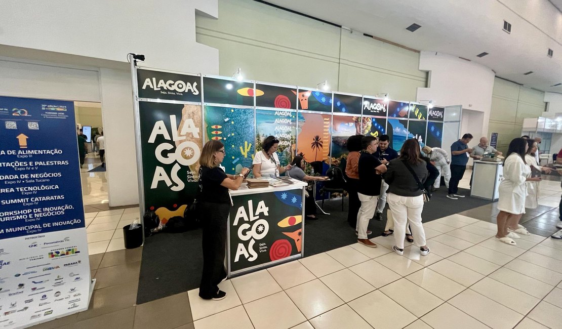 Setur promove Destino Alagoas no Festival Internacional de Turismo Cataratas, em Foz do Iguaçu