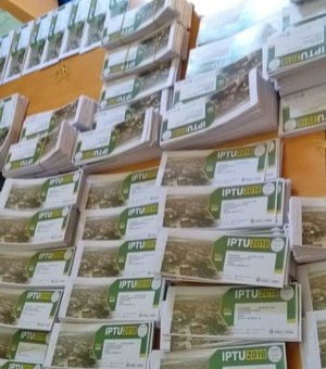 Carnês do IPTU 2018 começam a ser distribuídos a partir de segunda-feira (26), em Arapiraca