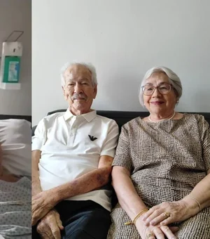 “Oi, meu amor”: idoso se despede da esposa minutos antes de morrer