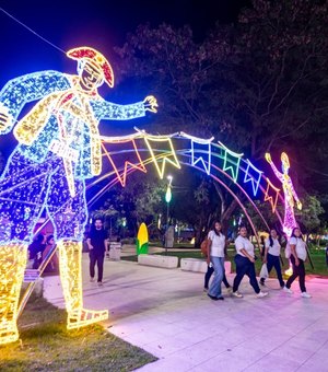 Maceió ganha Vila de São João no Parque Centenário com cenários temáticos e atrações para visitantes