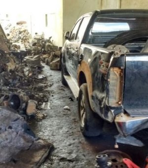 Veículos roubados em AL são encontrados em desmanche no interior pernambucano