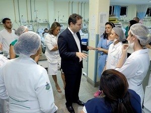 Renan Filho inaugura ampliação da Unidade de Cirurgia Vascular do HGE