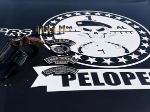 Polícia Militar prende idoso com arma e munições em Senador Rui Palmeira
