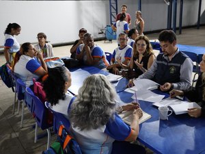 MPAL, MPF e MPT inspecionam infraestrutura e funcionamento da Escola Dom Helder Câmara