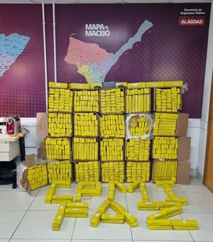 AL participa de operação que apreendeu 10 toneladas de drogas e causou prejuízo de R$ 242 milhões