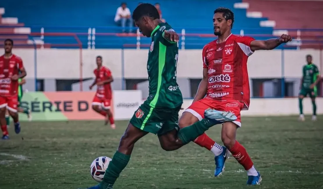 Penedense perde por 4 a 0 do Lagarto e é eliminado da Série D