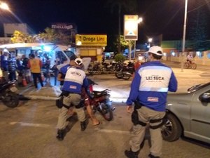 Operação da Lei Seca flagra condutores embriagados e inabilitados 