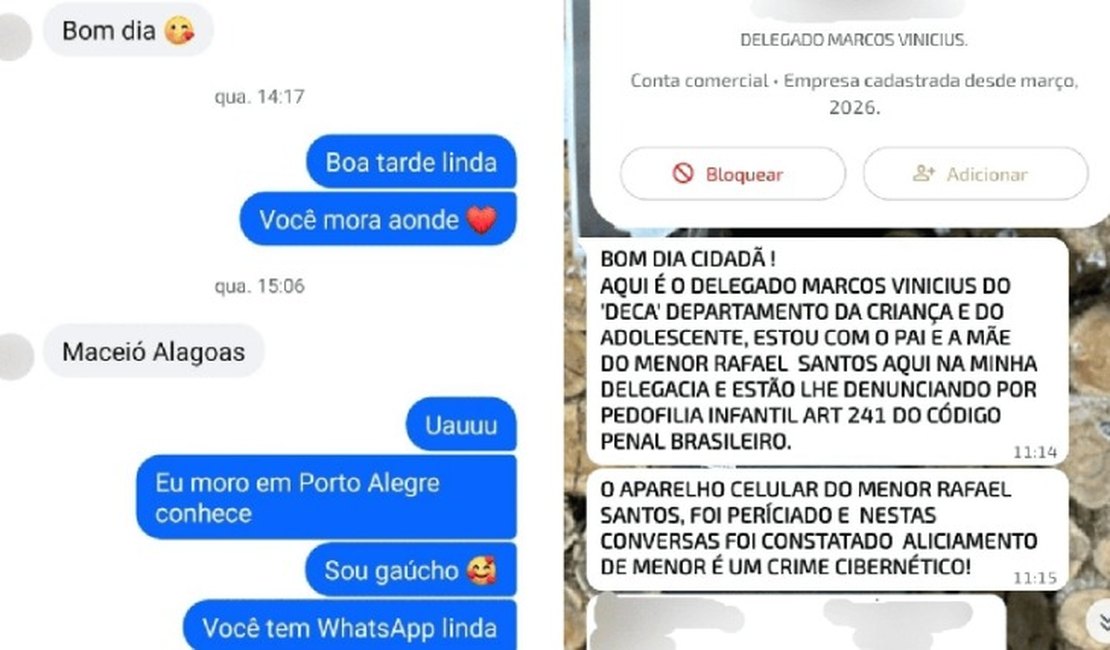 Criminosos se passam por delegados e ameaçam vítimas para aplicar golpes em Alagoas
