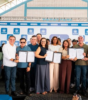 Governador e prefeita de Delmiro Gouveia apontam aeroporto como motor do desenvolvimento do Sertão